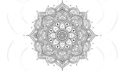 Intricate mandala design (3)
