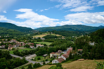 village in the mountains