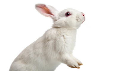 Obraz premium Rabbit, isolated transparent background