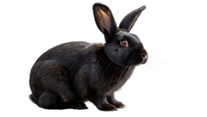 Rabbit, isolated transparent background