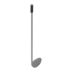 3D Isometric Flat  Set of Golf Equipment. Item 4