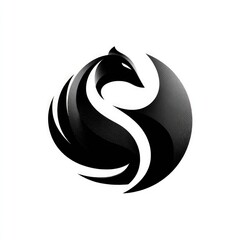 Naklejka premium Abstract design of a stylized animal.