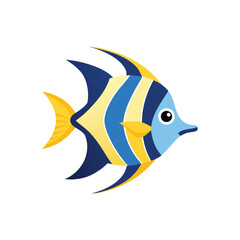 vector illustration of a fish