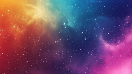 Explore Cosmic Wonders, A Journey Through Abstract Nebula And Celestial Starscapes