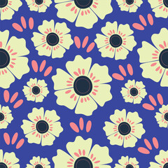 Fototapeta premium seamless floral pattern