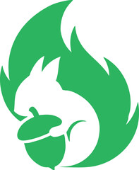 Rabbit logo icon vector art illustration