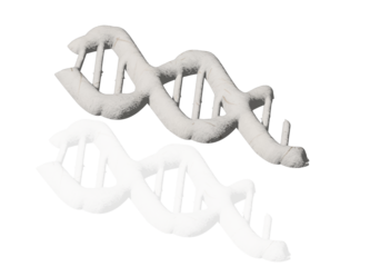 vibrant crisp clean stylish elegant modern detailed professional high quality Double Helix Structure
