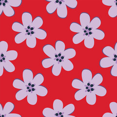 Fototapeta premium seamless floral pattern
