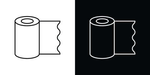 Bandage roll icon vector illustration sign symbol. linear design