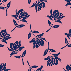 Fototapeta premium seamless floral pattern