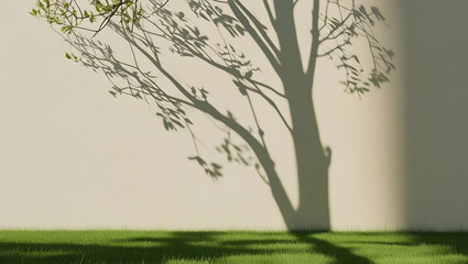 Obraz premium green tree in the morning