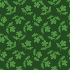 Watercolor seamless pattern with garden flowers. Vintage spring or summer floral pattern. Flower seamless pattern. Botanical art. Wedding floral