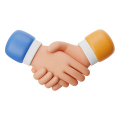 Dynamic business partners seal a deal with a firm handshake, symbolizing trust, collaboration, and successful partnership in a modern professional context, creating a positive connection.