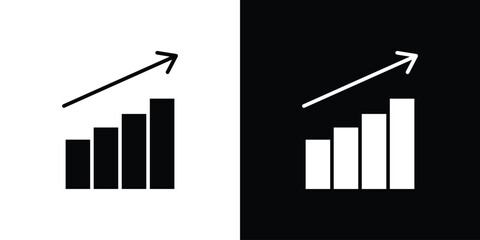 Improvement icon. simple glyph icon. Vector solid isolated black illustration.