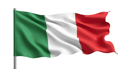 Obraz premium 3d flag of italy