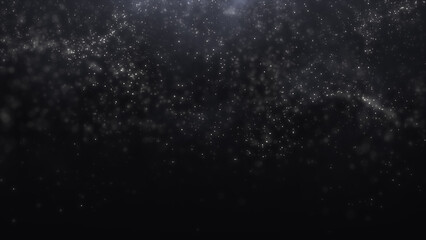 Abstract 4K monochrome shining glitter particles animation new motion background. Light flare for event, festival, presentation, music, show, party, award, fashion, music, festival, club, stage