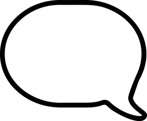 Fototapeta premium speech bubble icon vector icon