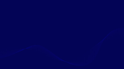 Abstract Navy Blue Wave Form