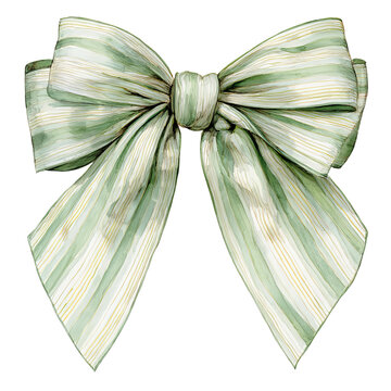 detailed watercolor painting featuring a graceful ribbon flow
