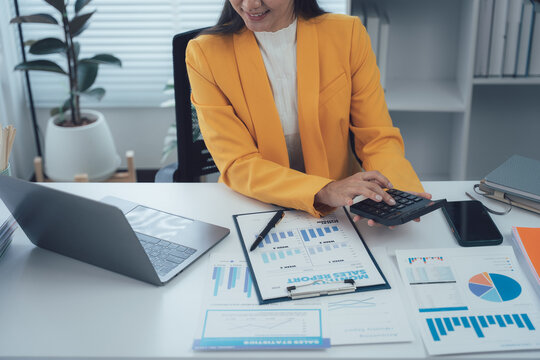Planning analysis graph company finance strategy statistics success concept and planning for future in office room. financial accounting concept