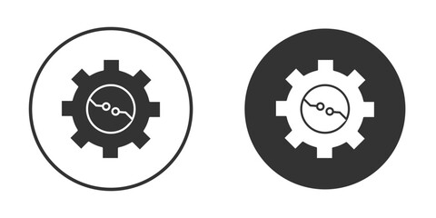 ETL icons pack. vector glyph flat icons