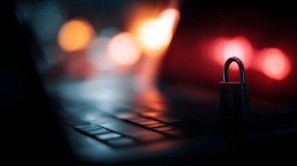 Laptop screen displaying a virtual private network interface