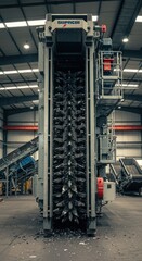 Industrial recycling machine