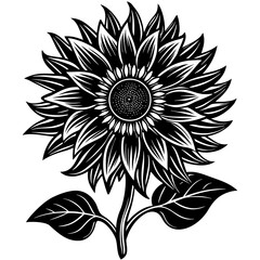 Abstract flower vector