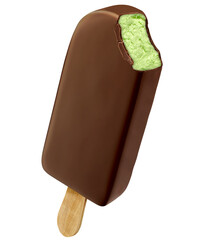 Mint Popsicle with Crunchy Chocolate Skimo Bites