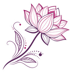 Fototapeta premium abstract floral background