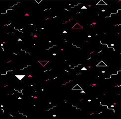 Colorful Modern Explosion Colorful Modern Explosion Abstract geometric line pattern seamless diagonal line on black background. Vector design.