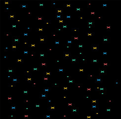 Colorful Modern Explosion .Colorful Modern Explosion Abstract geometric line pattern seamless diagonal line on black background. Vector design.