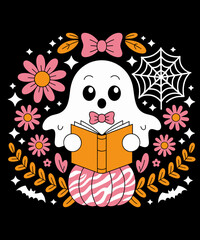 Trick Or Teach Spooky Teacher Halloween Ghost