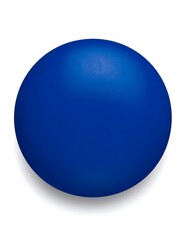 Solid blue sphere