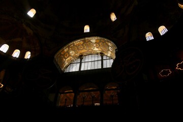 stained glass window