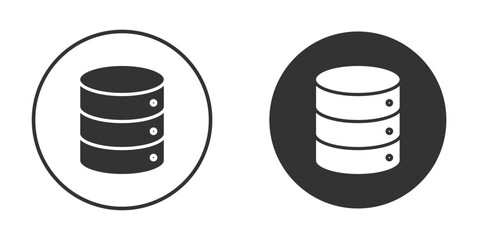 Database icon vector design and illustration, graphic design.