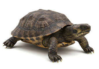 Obraz premium turtle isolated on white background