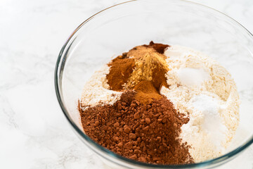Chocolate Gingerbread Cookie Dough for Holiday Baking