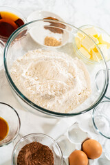 Chocolate Ginger Sugar Cookie Dough for Baking