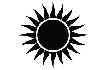 sun vector icon