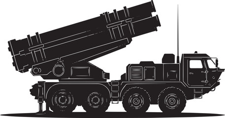 Missile Launcher Vector Illustration