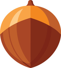 Fototapeta premium Plant Based Protein Sources Single Acorn Nut Autumn Harvest