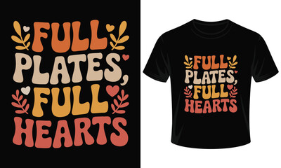 Thanksgiving t-shirt design with 