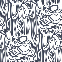 Seamless pattern with a simple abstract drawing. Vector illustration.