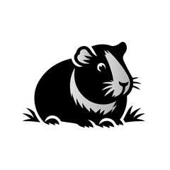 Fototapeta premium vector illustration of a black Guinea