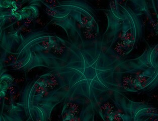 Imaginatory fractal abstract background Image