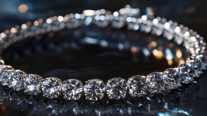 Dazzling Diamond Bracelet