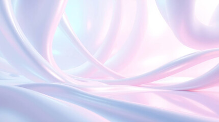 Obraz premium abstract, dynamic design created using 3D modeling techniques. shades of pink, purple and other colors