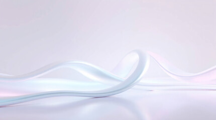 Obraz premium abstract, dynamic design created using 3D modeling techniques. shades of pink, purple and other colors