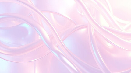 Fototapeta premium abstract, dynamic design created using 3D modeling techniques. shades of pink, purple and other colors